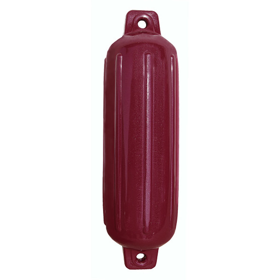 Taylor Made Storm Gard™ 5.5" x 20" Inflatable Vinyl Fender - Burgundy 252053 — Quality Boat Parts