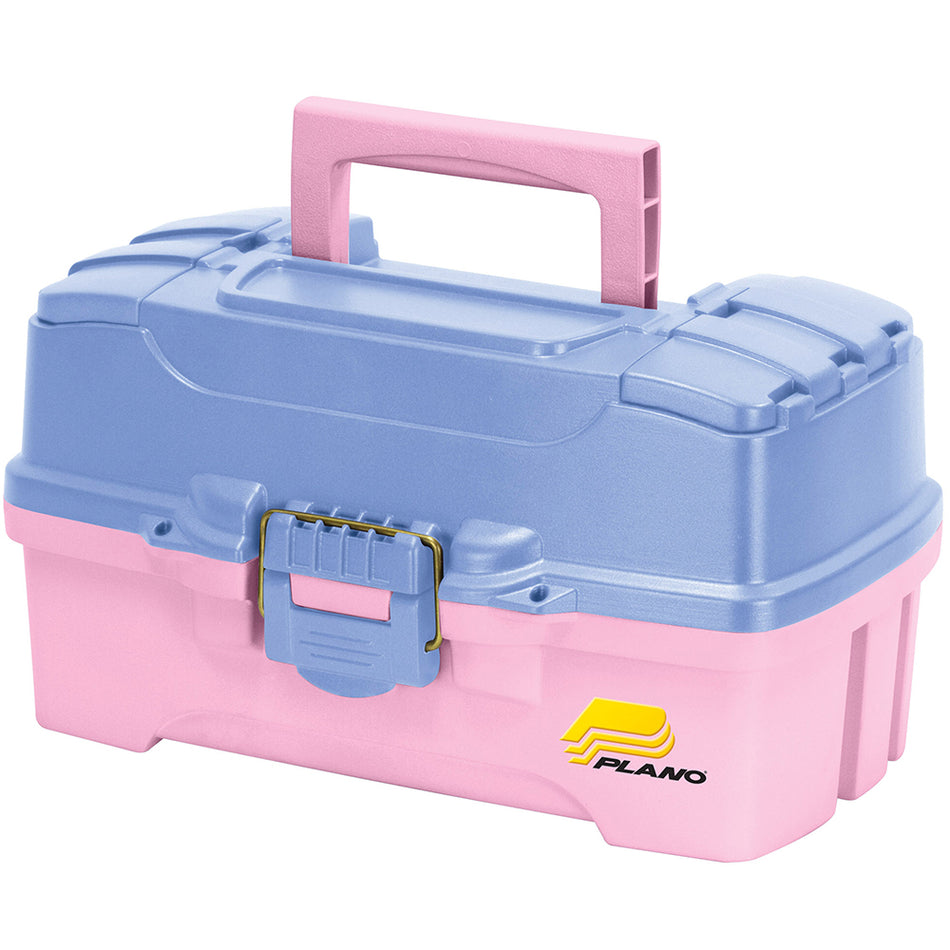 Plano Two-Tray Tackle Box w/Duel Top Access - Periwinkle/Pink 620292 — Quality Boat Parts