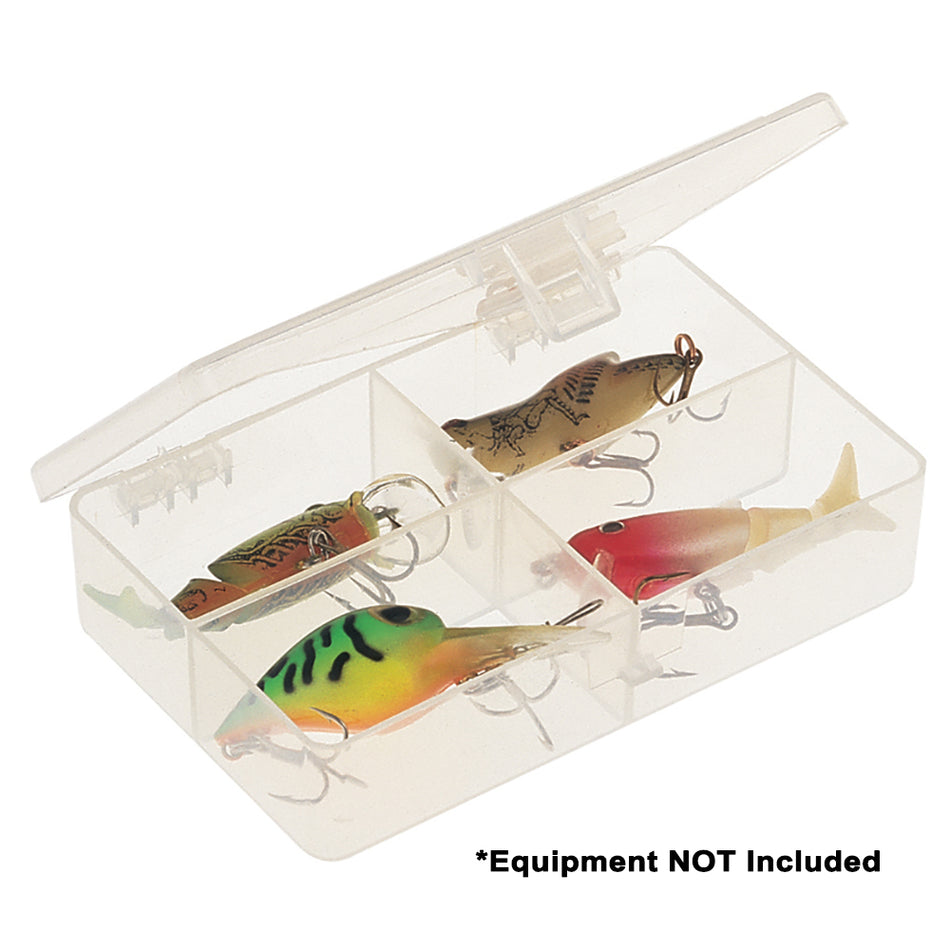 Plano Four-Compartment Tackle Organizer - Clear 344840 — Quality Boat Parts