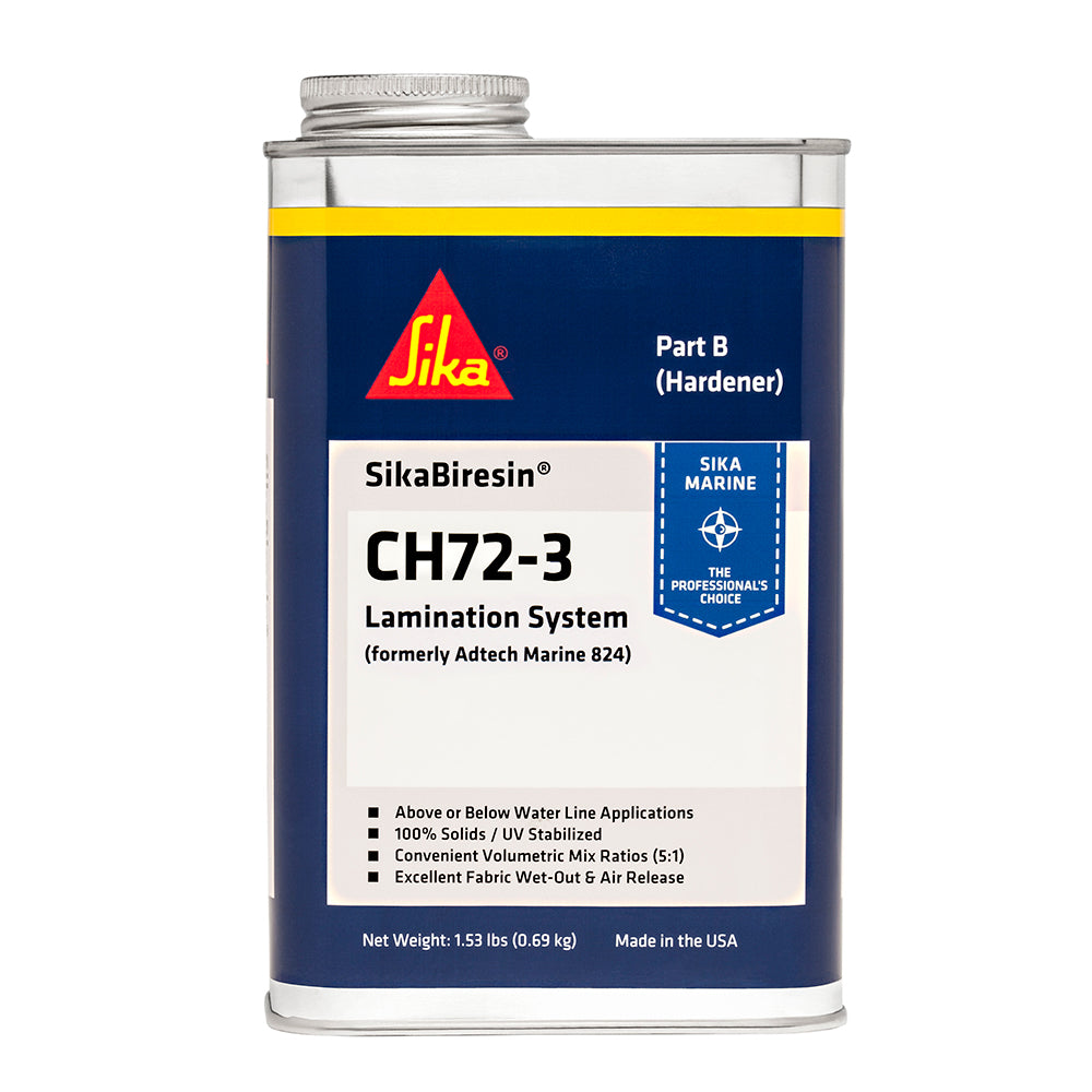 Sika SikaBiresin® CH72-3 Slow Cure - Pale Amber - Quart 607400 — Quality Boat Parts