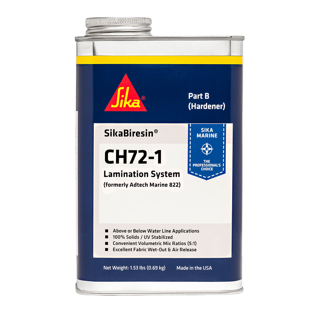 Sika SikaBiresin® CH72-1 Fast Cure - Pale Amber - Quart 607405 — Quality Boat Parts