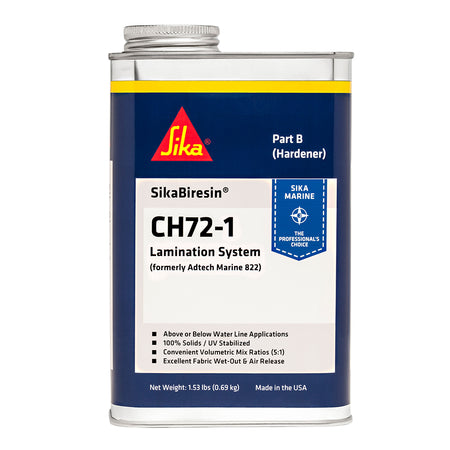 Sika SikaBiresin® CH72-1 Fast Cure - Pale Amber - Quart 607405 — Quality Boat Parts