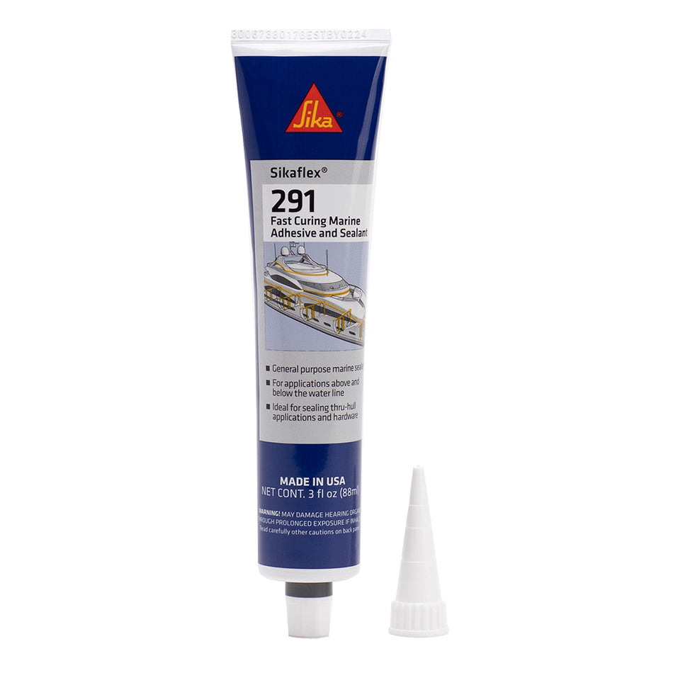 Sika Sikaflex® 291 Fast Cure - Black - 3oz Tube 610566 — Quality Boat Parts