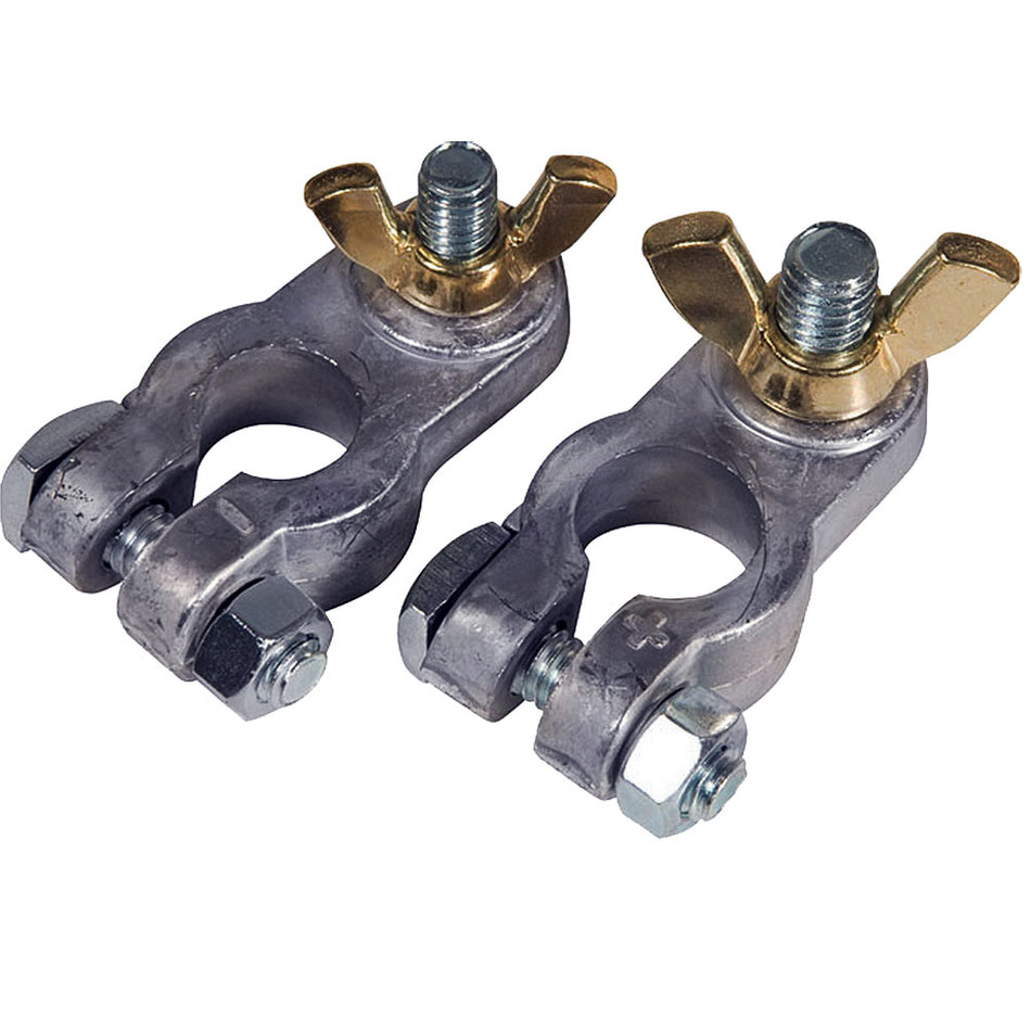 Ancor Lead Battery Terminal - 5/16" & 3/8" Stud - Positive & Negative Combo 260325 — Quality Boat Parts