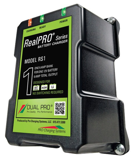 Dual Pro RS1 Battery Charger 1 Bank 6 Amps RS1 — Quality Boat Parts