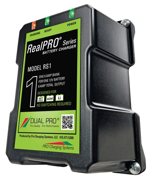 Dual Pro RS1 Battery Charger 1 Bank 6 Amps RS1 — Quality Boat Parts