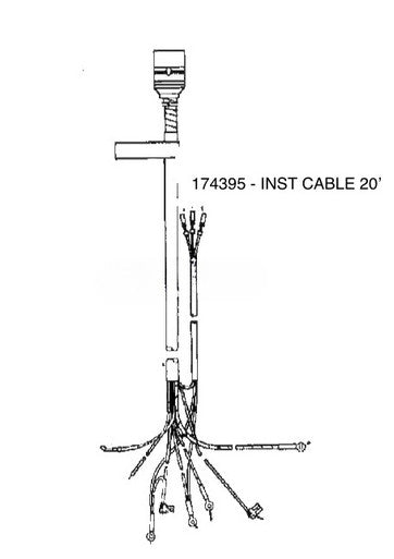 Brp Inst Cable 20' (174395) — Quality Boat Parts