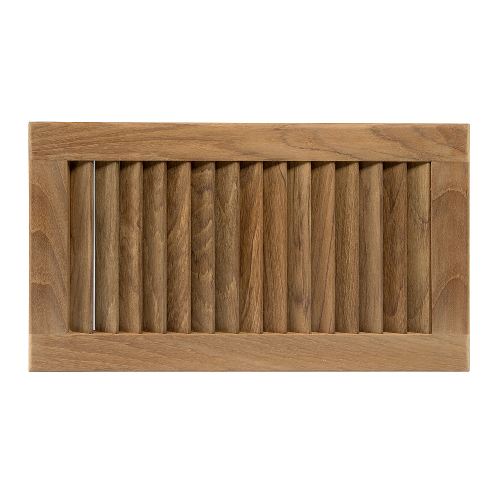 Whitecap Teak Louvered Insert - 16" x 9-1/8" x 3/4" 60710 — Quality Boat Parts