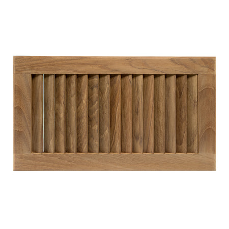 Whitecap Teak Louvered Insert - 16" x 9-1/8" x 3/4" 60710 — Quality Boat Parts