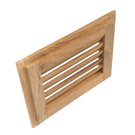 Whitecap Teak Louvered Insert - 7-1/2" x 9-1/8" x 3/4" 60712 — Quality Boat Parts