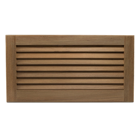 Whitecap Teak Louvered Insert - 9-3/8" x 18" x 3/4" 60716 — Quality Boat Parts
