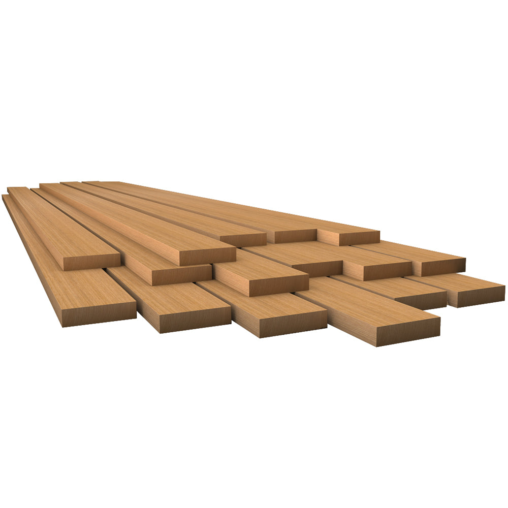 Whitecap Teak Lumber - 7/8" x 4" x 36" 60818 — Quality Boat Parts