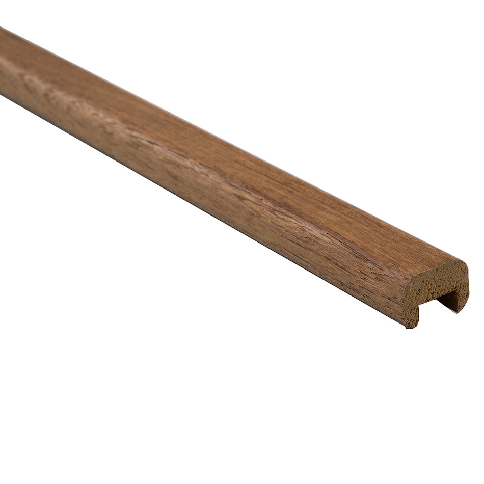 Whitecap Teak 1/2" Track Bulkhead Molding 60821 — Quality Boat Parts