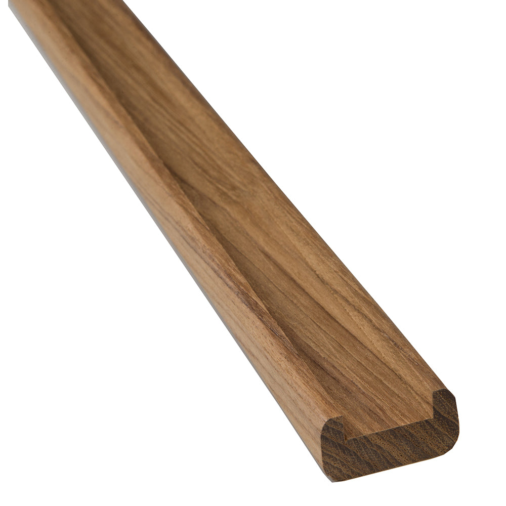 Whitecap Teak Track Bulkhead Molding - 3/4" 60825 — Quality Boat Parts