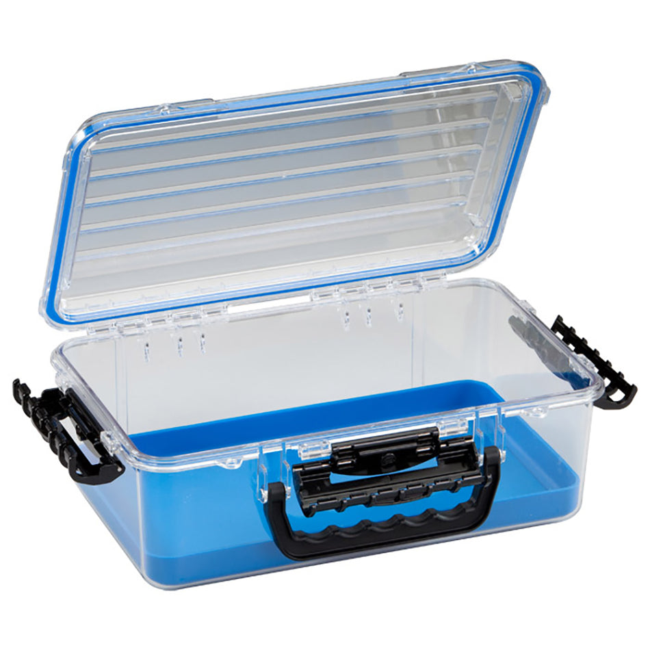 Plano Guide Series™ Waterproof Case 3700 - Blue/Clear 147000 — Quality Boat Parts