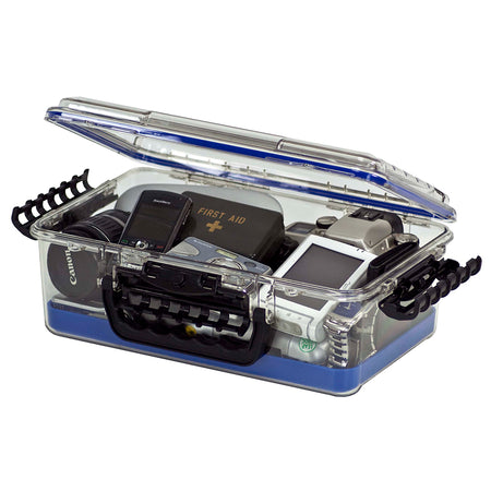 Plano Guide Series™ Waterproof Case 3700 - Blue/Clear 147000 — Quality Boat Parts