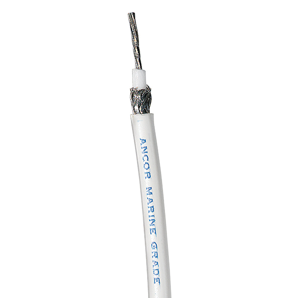 Ancor Coaxial Cable - RG 58CU - White - 250' 150525 — Quality Boat Parts
