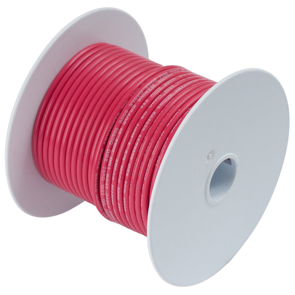 Ancor Red 16 AWG Tinned Copper Wire - 1,000' 102899 — Quality Boat Parts