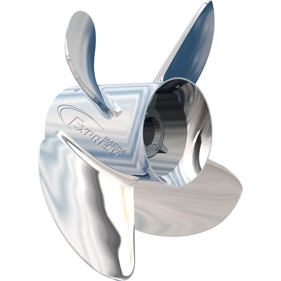 Turning Point Propellers 14X21 Stainless Steel 4 Blade Right Hand Prop Express Mach4 (31502131) — Quality Boat Parts