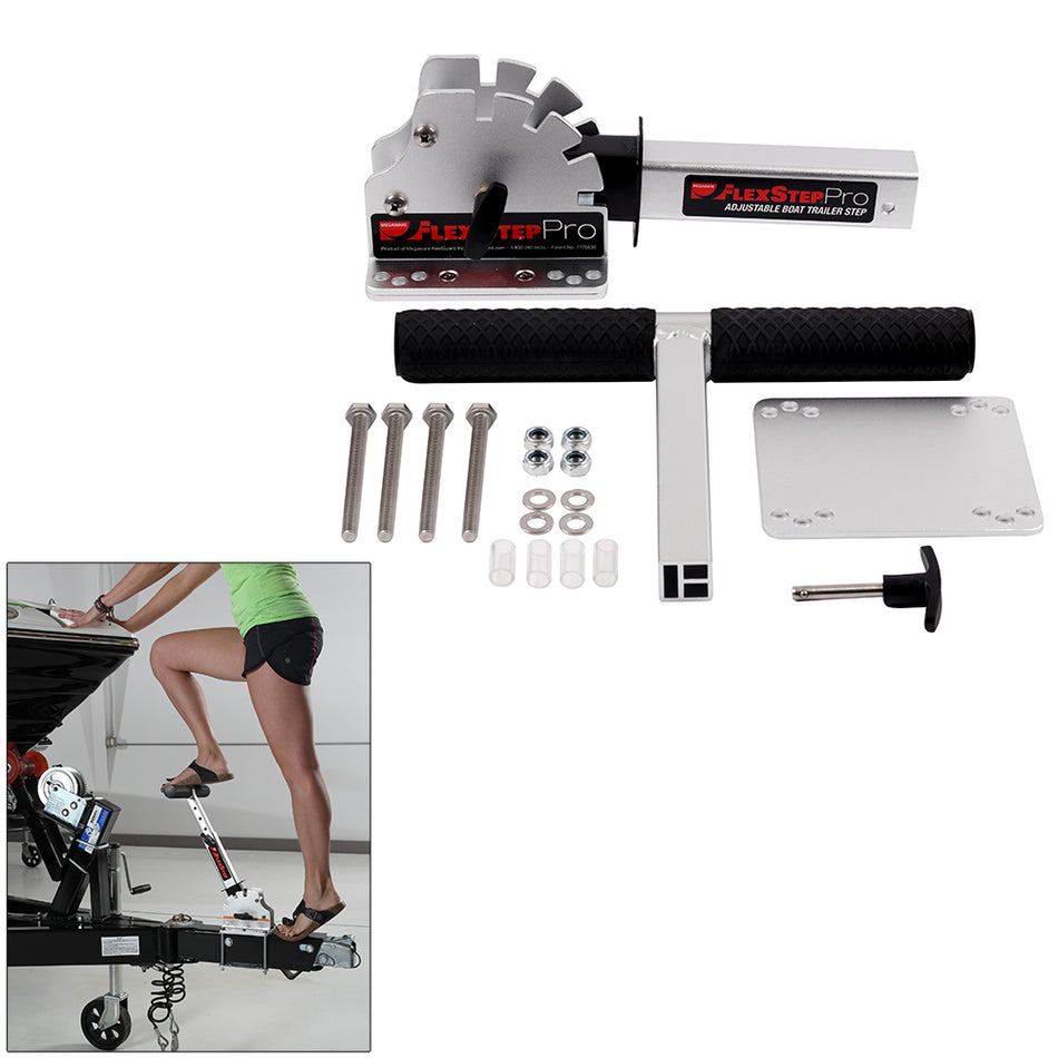 Megaware FlexStep® Pro Package - Aluminum 80011 — Quality Boat Parts