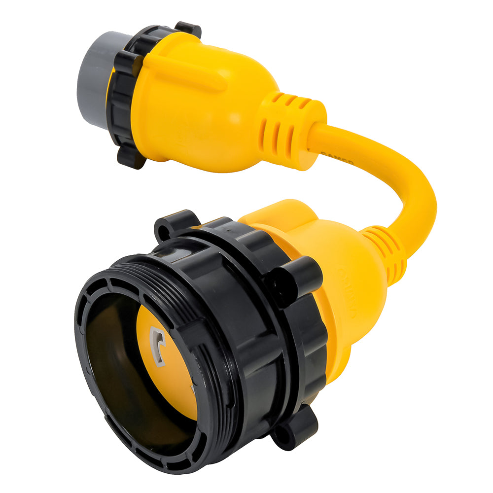 Camco 50AM/30AF Power Grip Marine 12" Locking Adapter - M-Lock/F-Locking Adapter 55625 — Quality Boat Parts