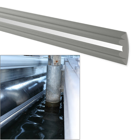 Megaware PontoonGuard® - 40' Kit - (2) 20' Guards f/Pontoon Up To 25' - Gray 30540 — Quality Boat Parts
