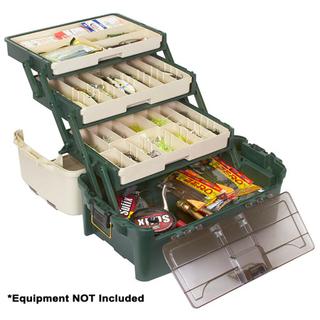Plano Hybrid Hip 3-Tray Tackle Box - Forest Green 723300 — Quality Boat Parts