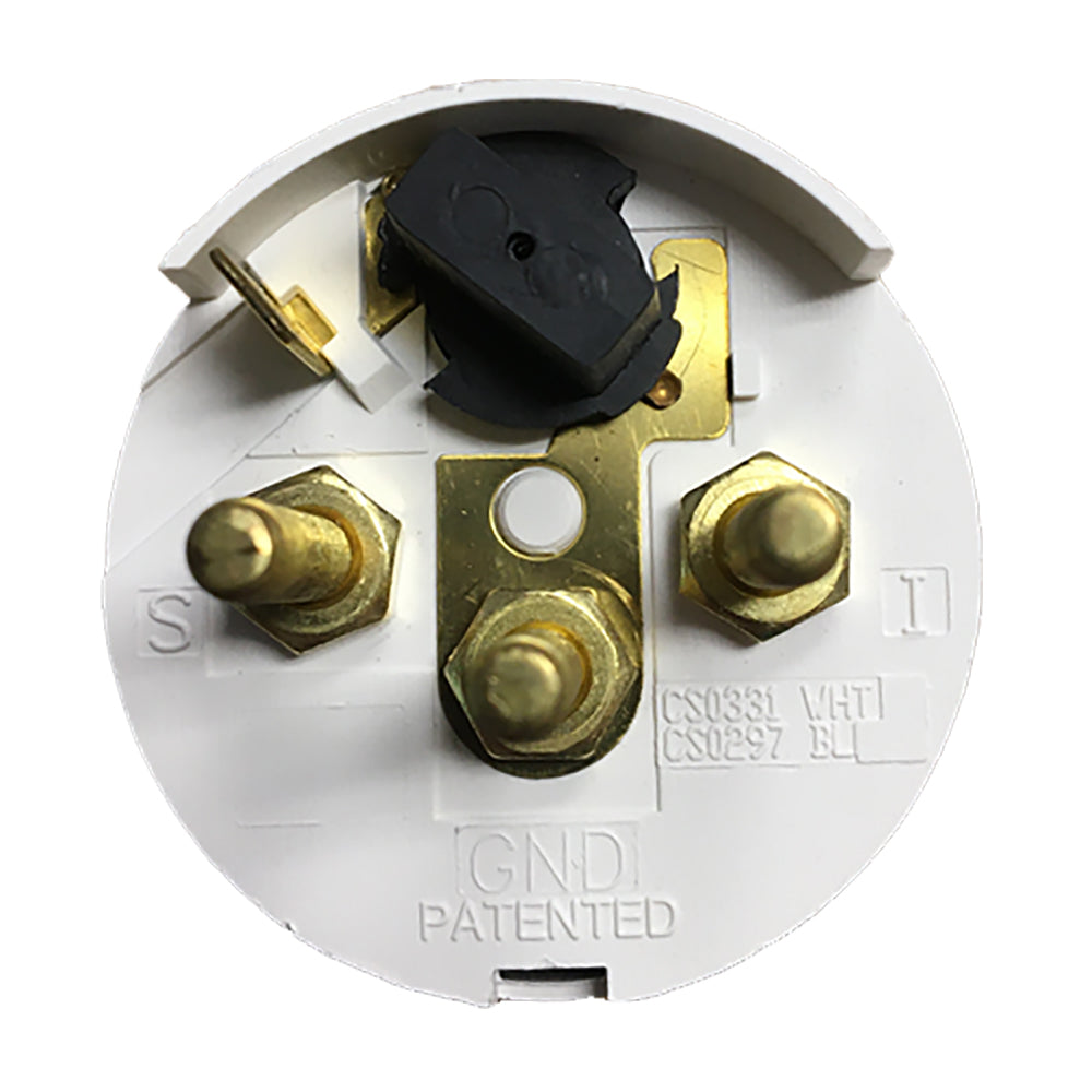 Faria Chesapeake White SS 2" Cylinder Head Temperature Gauge (60-220°F) 13806 — Quality Boat Parts