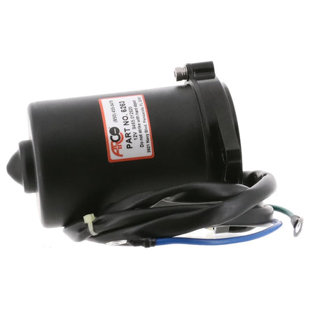 ARCO Marine Replacement Outboard Tilt Trim Motor - Yamaha, 2-Wire, 3 Bolt, Flat Blade Shaft 6263 — Quality Boat Parts