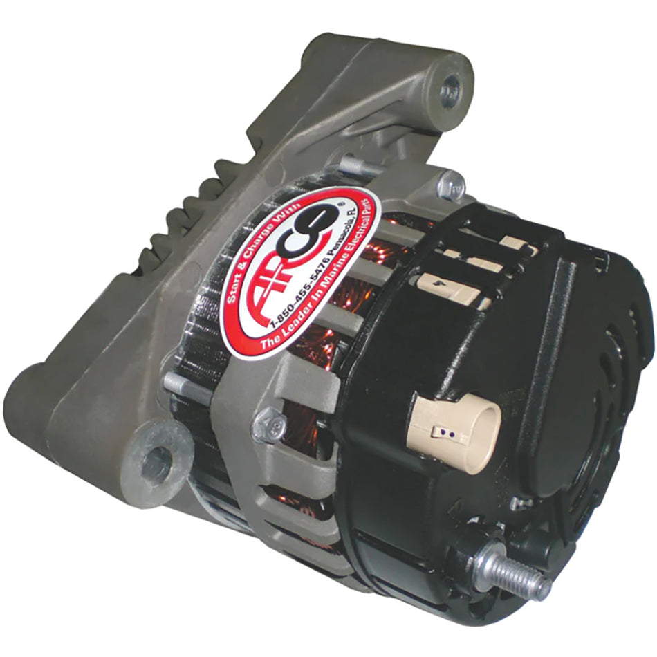 ARCO Marine Premium Replacement Inboard Alternator w/55mm Multi-Groove Pulley - 12V 65A 60073 — Quality Boat Parts