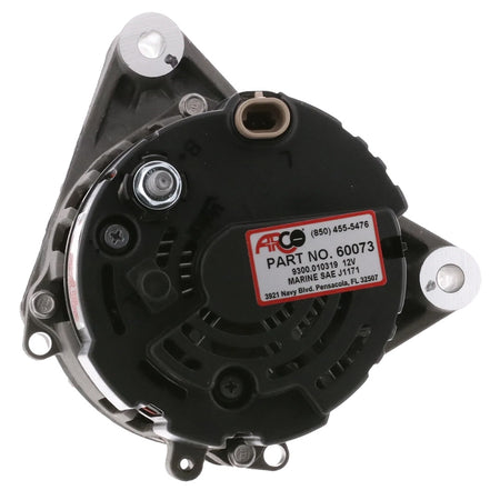 ARCO Marine Premium Replacement Inboard Alternator w/55mm Multi-Groove Pulley - 12V 65A 60073 — Quality Boat Parts