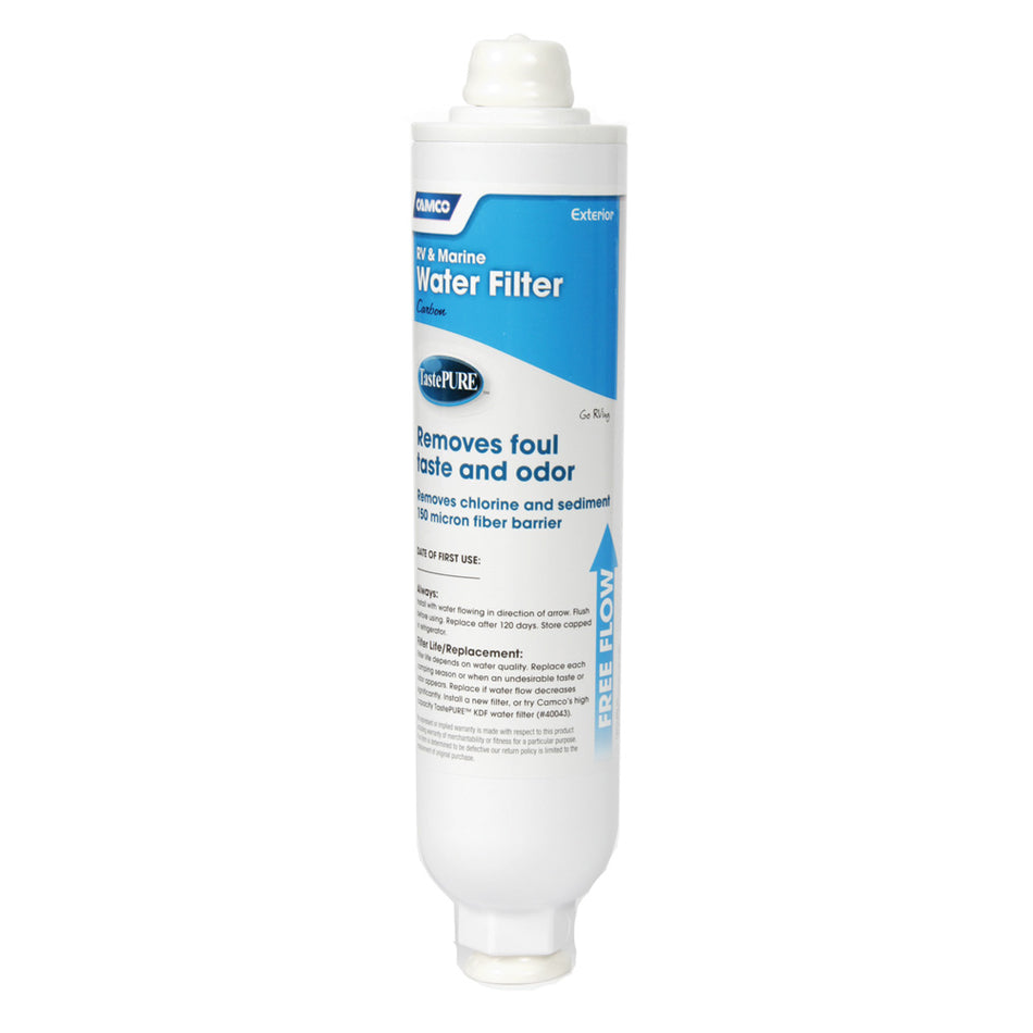 Camco TastePURE RV & Marine Water Filter 40645 — Quality Boat Parts