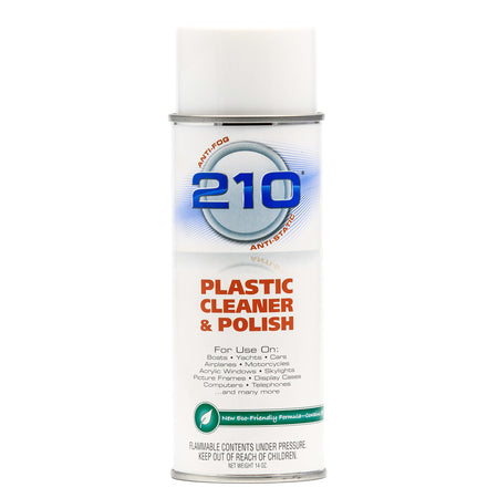 Camco 210 Plastic Cleaner Polish 14oz Spray 40934 — Quality Boat Parts