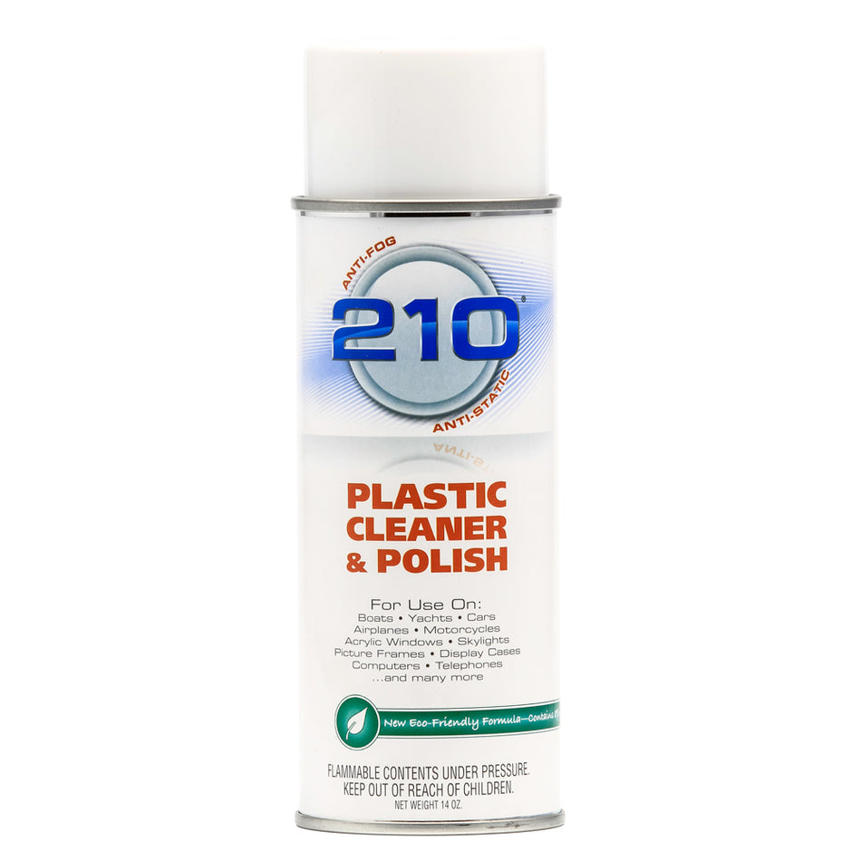 Camco 210 Plastic Cleaner Polish 14oz Spray 40934 — Quality Boat Parts