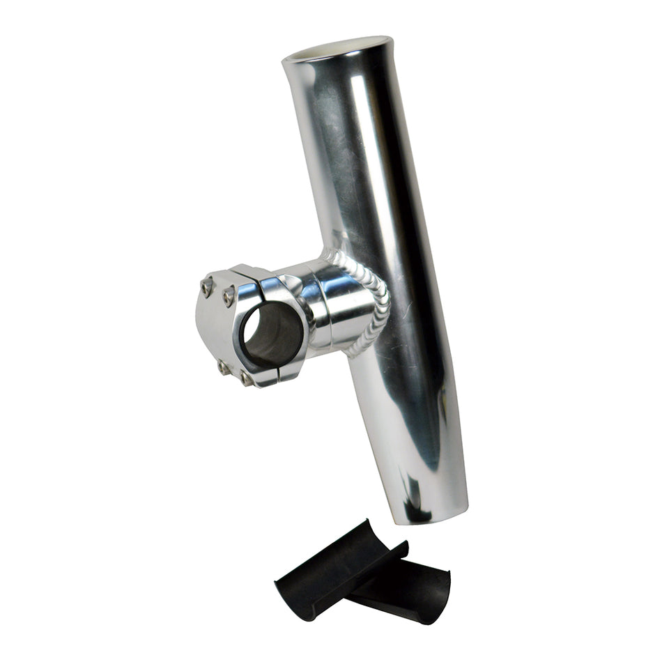 C. E. Smith Adjustable Mid Mount Rod Holder Aluminum 7/8" or 1" w/Sleeve & Hex Key 53770 — Quality Boat Parts