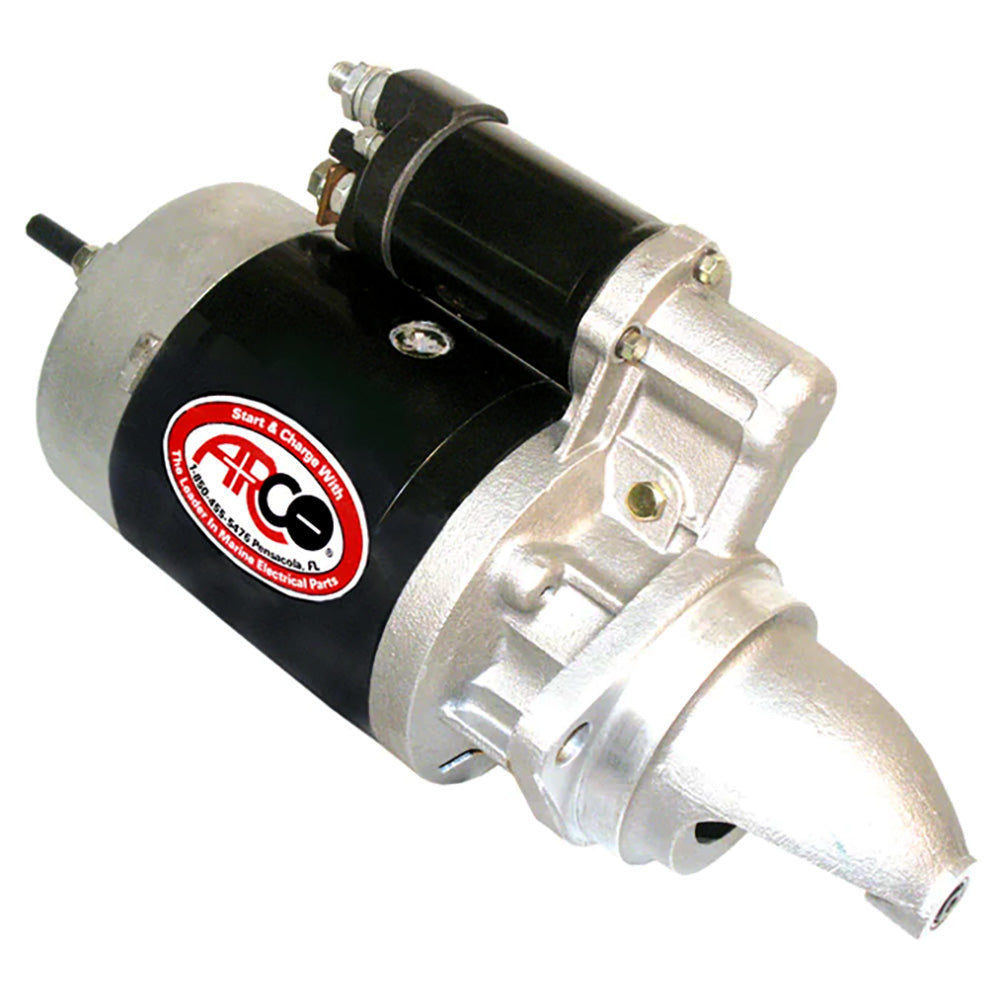 ARCO Marine Top Mount Inboard Starter - Clockwise Rotation 30456 — Quality Boat Parts