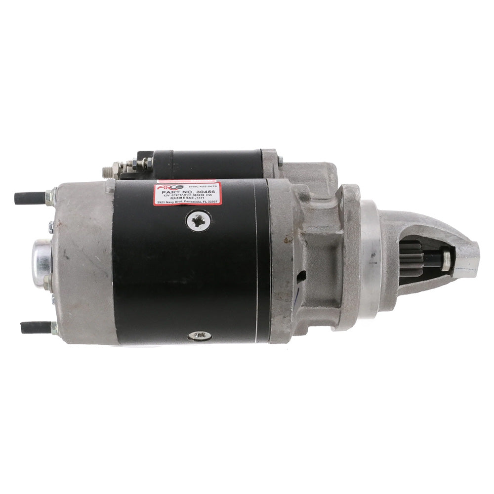 ARCO Marine Top Mount Inboard Starter - Clockwise Rotation 30456 — Quality Boat Parts