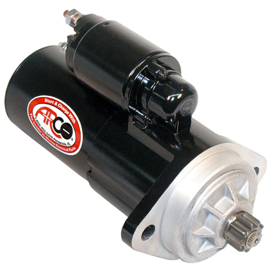 ARCO Marine Top Mount Inboard Starter w/Gear Reduction & Counter Clockwise Rotation 30459 — Quality Boat Parts