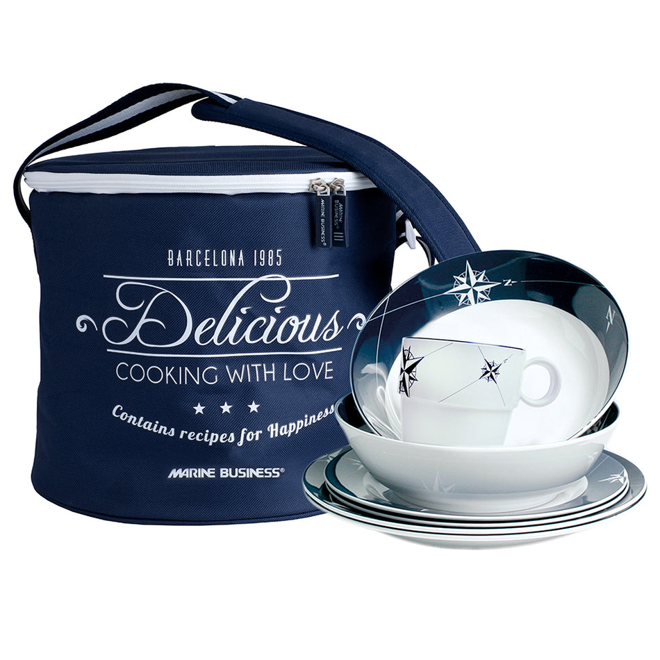 Marine Business Melamine Tableware & Basket - NORTHWIND - Set of 16 15147 — Quality Boat Parts