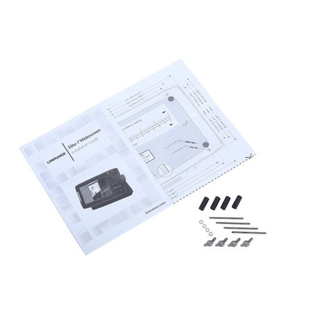 Lowrance Flush Mount Kit For Elite 7 Series 000-10979-001 — Quality Boat Parts