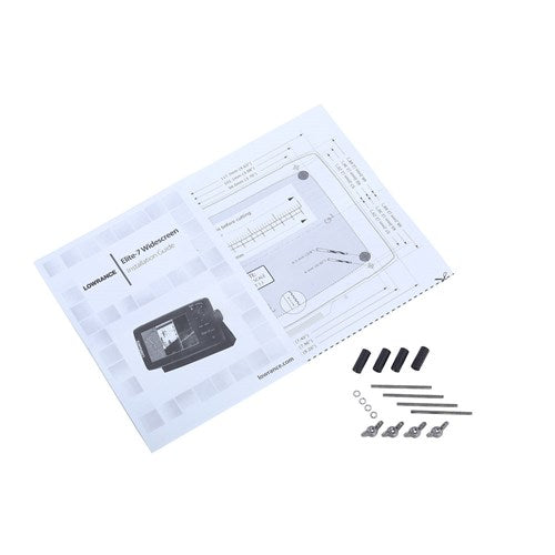 Lowrance Flush Mount Kit For Elite 7 Series 000-10979-001 — Quality Boat Parts
