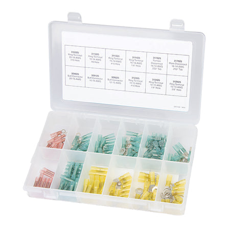 Ancor 160 Pc Heatshrink Connector/Terminal Kit (320101) — Quality Boat Parts