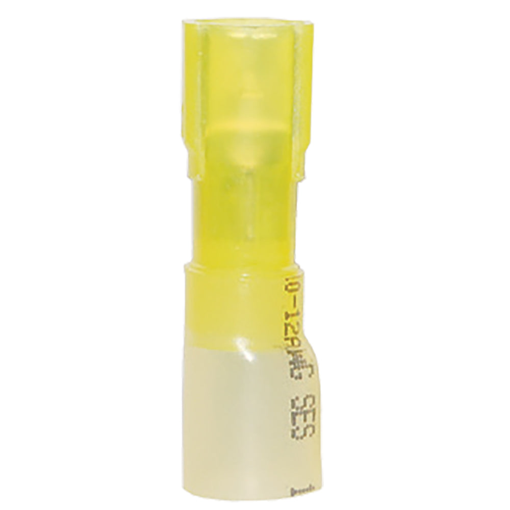 Ancor 10-12 Female Disconnect Heat Shrink Yellow 25 Pack 320825 — Quality Boat Parts