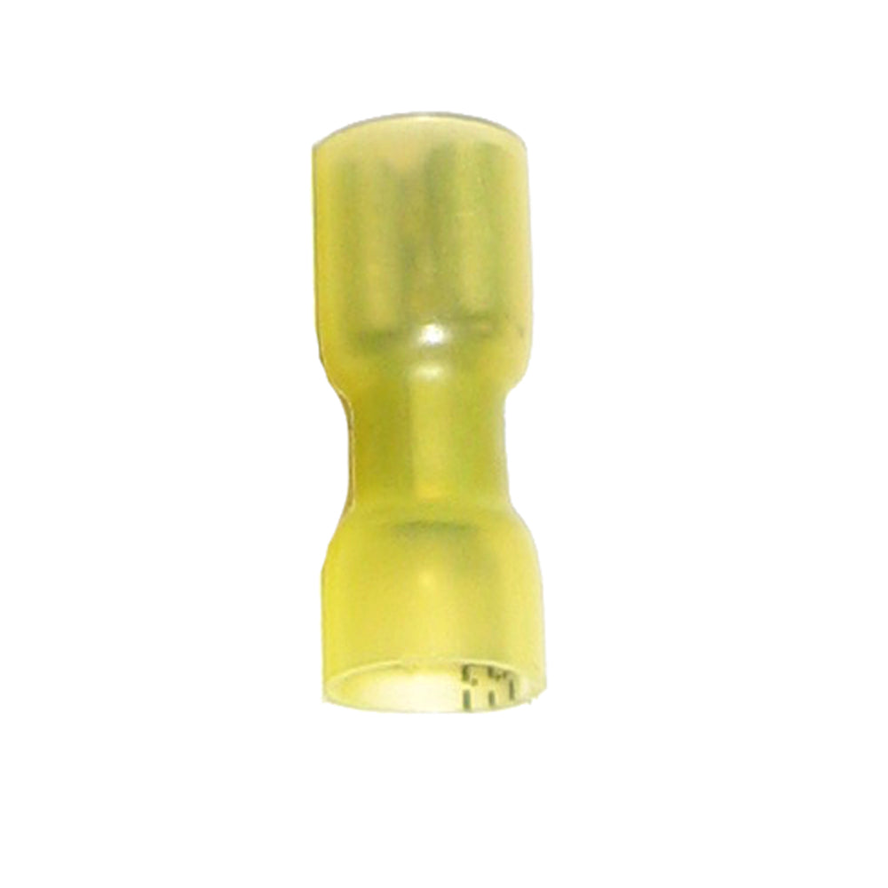 Ancor 10-12 Female Disconnect Heat Shrink Yellow 100 Pack 320899 — Quality Boat Parts