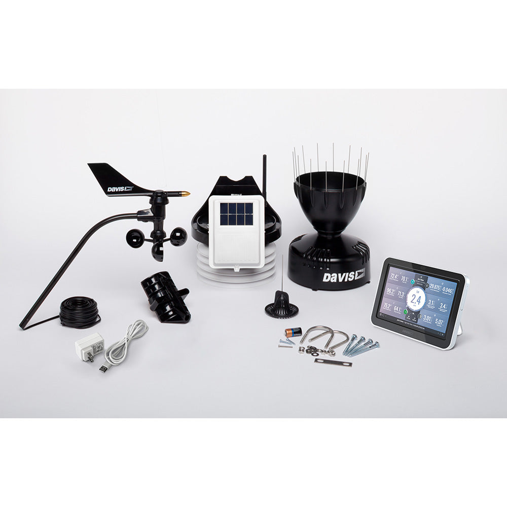 Davis Vantage Pro2 Wireless Weather Station w/WeatherLink Console & Standard Radiation Shield 6252 — Quality Boat Parts