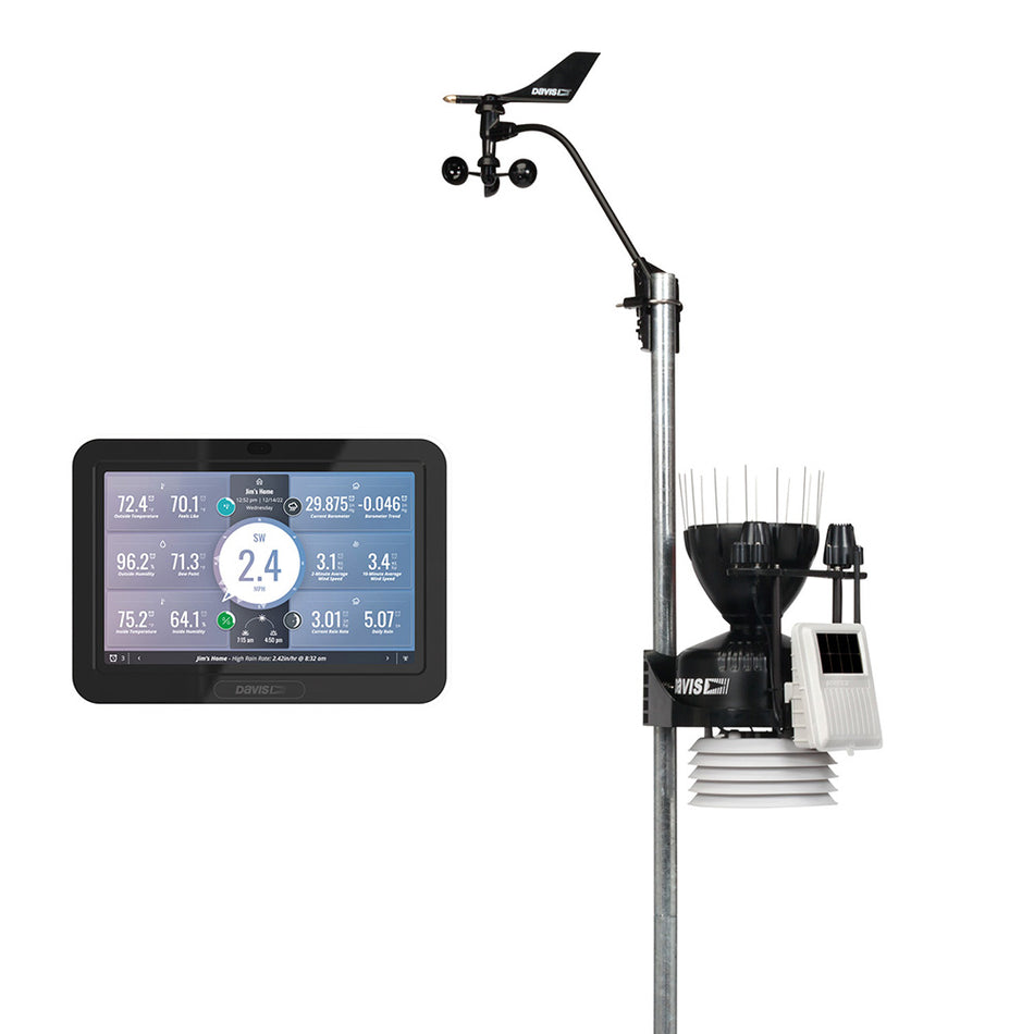 Davis Vantage Pro2 Plus Wireless Weather Station w/UV & Solar Radiation Sensors and WeatherLink Console 6262 — Quality Boat Parts