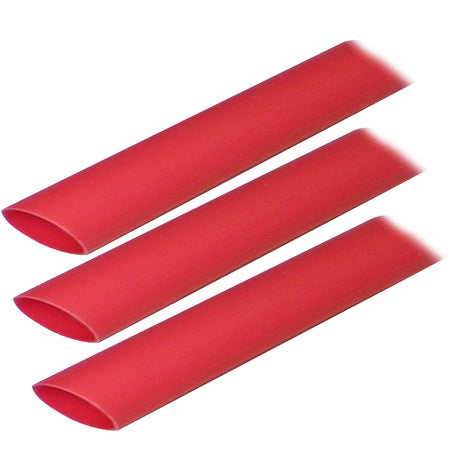 Ancor Adhesive Lined Heat Shrink Tubing (ALT) - 3/4" x 3" - 3-Pack - Red 306603 — Quality Boat Parts