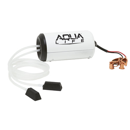 Frabill Aqua-Life® Aerator Dual Output 12V DC Greater Than 25 Gallons 14213 — Quality Boat Parts