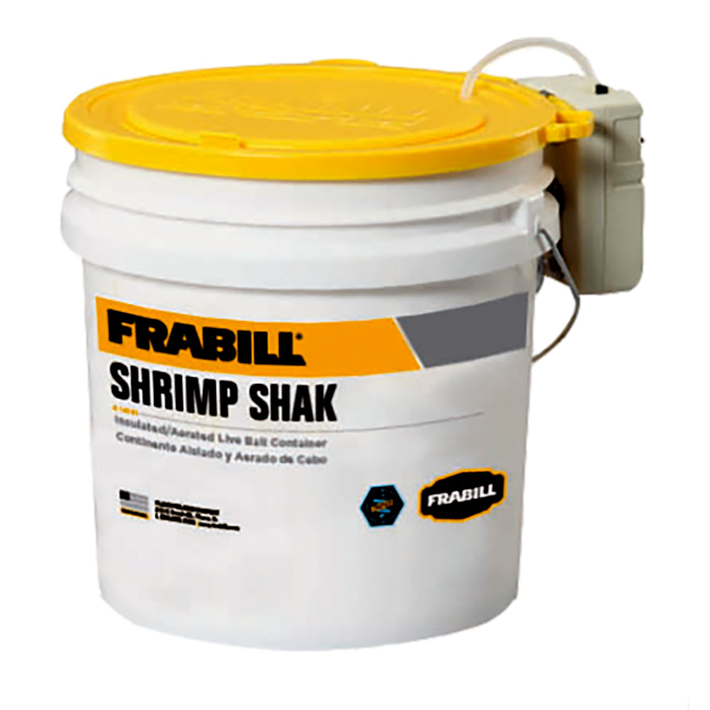 Frabill Shrimp Shak Bait Holder - 4.25 Gallons w/Aerator 14261 — Quality Boat Parts
