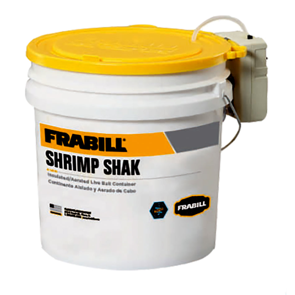 Frabill Shrimp Shak Bait Holder - 4.25 Gallons w/Aerator 14261 — Quality Boat Parts